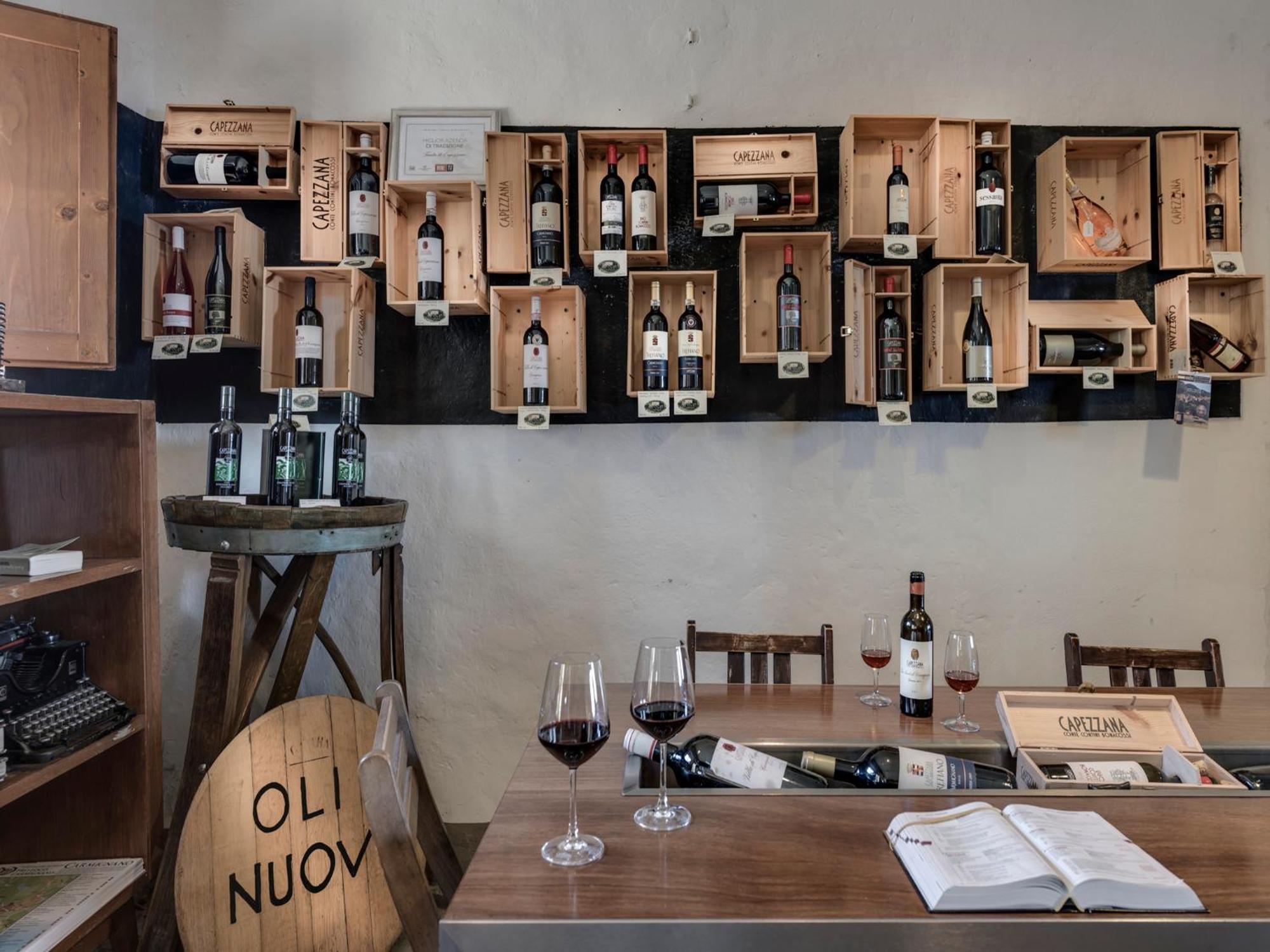 Tenuta Di Capezzana Acomodação com café da manhã Seano Exterior foto