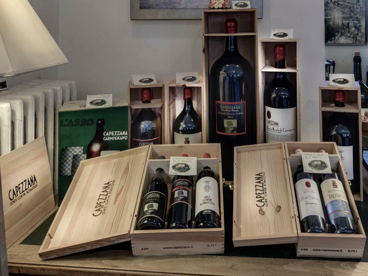 Tenuta Di Capezzana Acomodação com café da manhã Seano Exterior foto